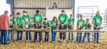 Photos by Tina Boone Photography Kids were listening and learning for tips on poultry care.
