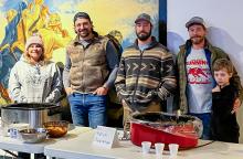 Perfect weather for the Vets Club soup contest