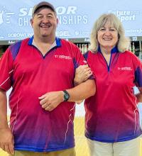 Rick Joseph and Cindy Schell qualified for the USBC Senior Nationals Tournaent held in Green Bay, WI.