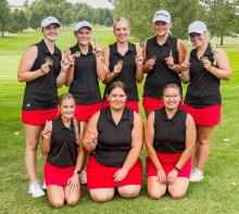 Girls Golf brings home first place!