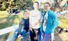Lilybet Rolfe, Ellison LaDeaux, and Ruthie Kaup will be hosting a carnival July 13, from 5:00 8:00 p.m., to raise funds to purchase new swings for Ecology Park. While doing this, they are also working toward earning their Silver Award as Girl Scouts.