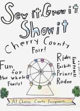 Sew it, Grow it, Show it theme for Cherry County Fair