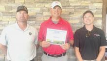 Championship Flight Winner was team MARC Air, pictured L to R: Nick Larsen, AJ Abbott, and Michael Frickel.