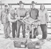 Pictured are from L to R: Richard, Suzanne, Sage, Richard and Becky Schrunk.