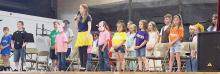The Zion Lutheran preschool students also presented the skit Peter Rabbit.