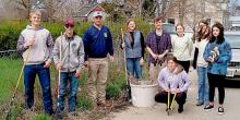 FFA students help out Senior Center