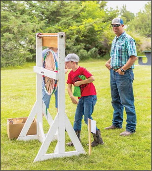 Spin the wheel and see what prize you win was very popular!!