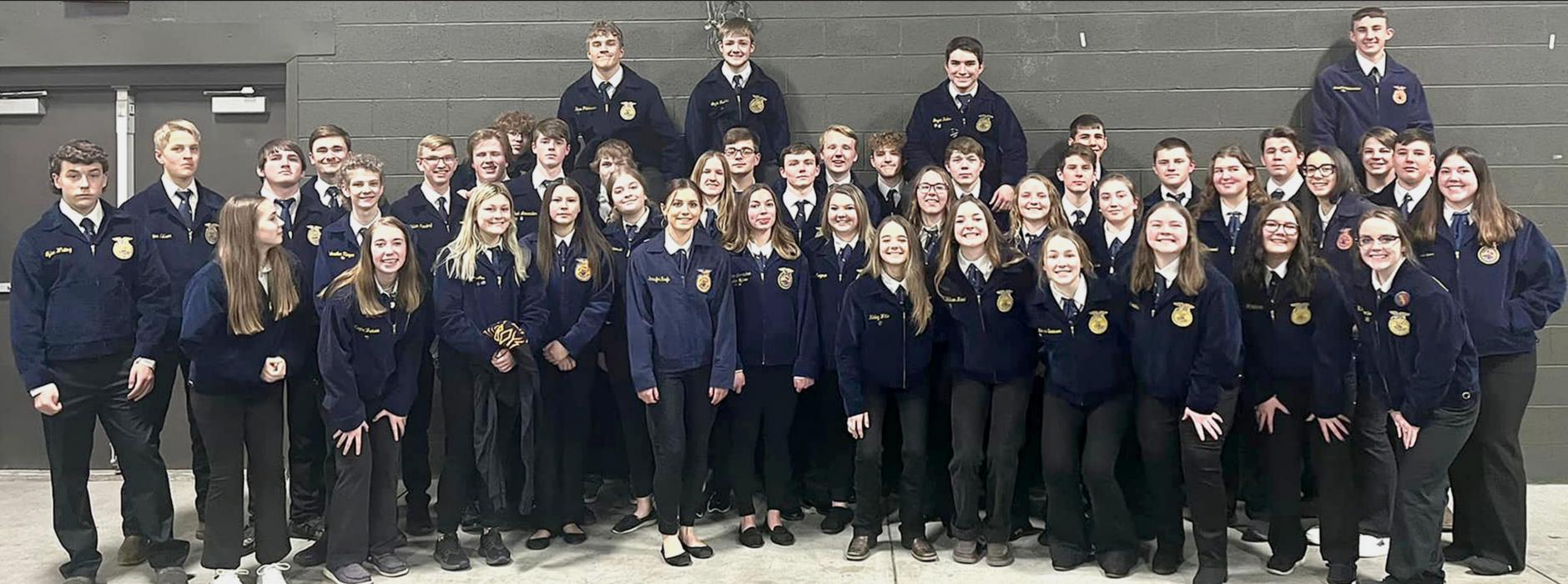 Valentine FFA students attended CDEs #2.
