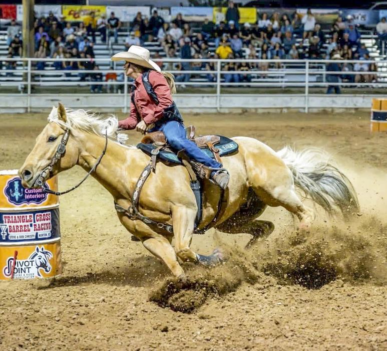 Witte and Hummer continued their success at the Oklahoma State University Rodeo, splitting first and second in the long go with a 16.18-second run.