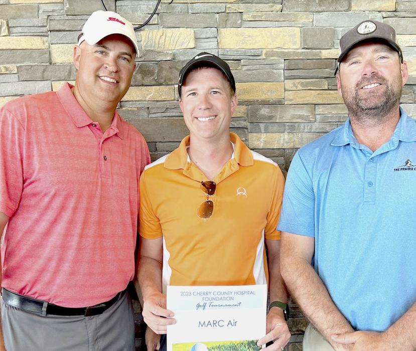 Championship Flight winner, Team MARC Air is pictured from L to R: AJ Abbott, Michael Frickel, and Nick Larsen.