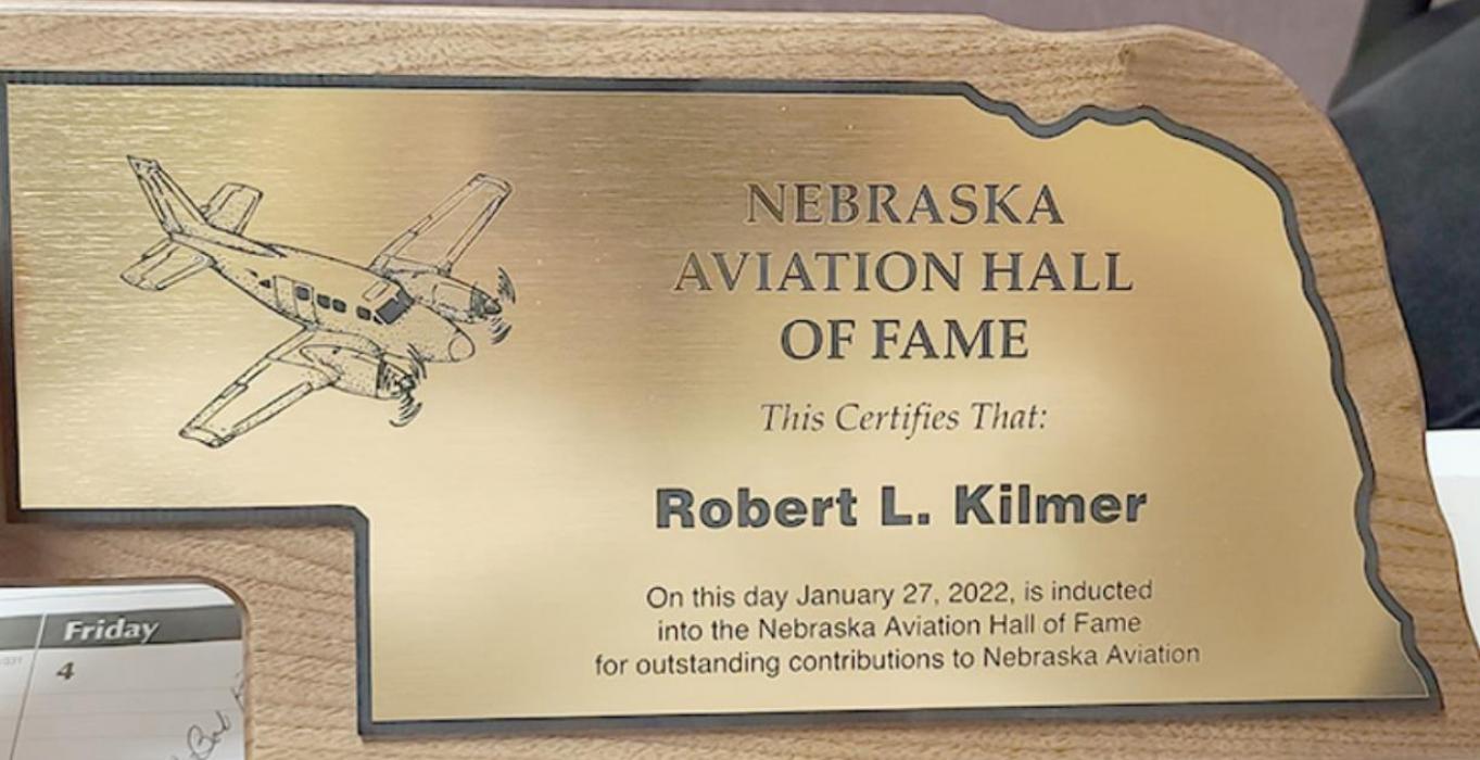 Bob Kilmer inducted into the Aviation Hall of Fame
