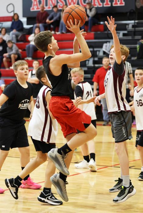 Briggs Patterson with the lay-up.