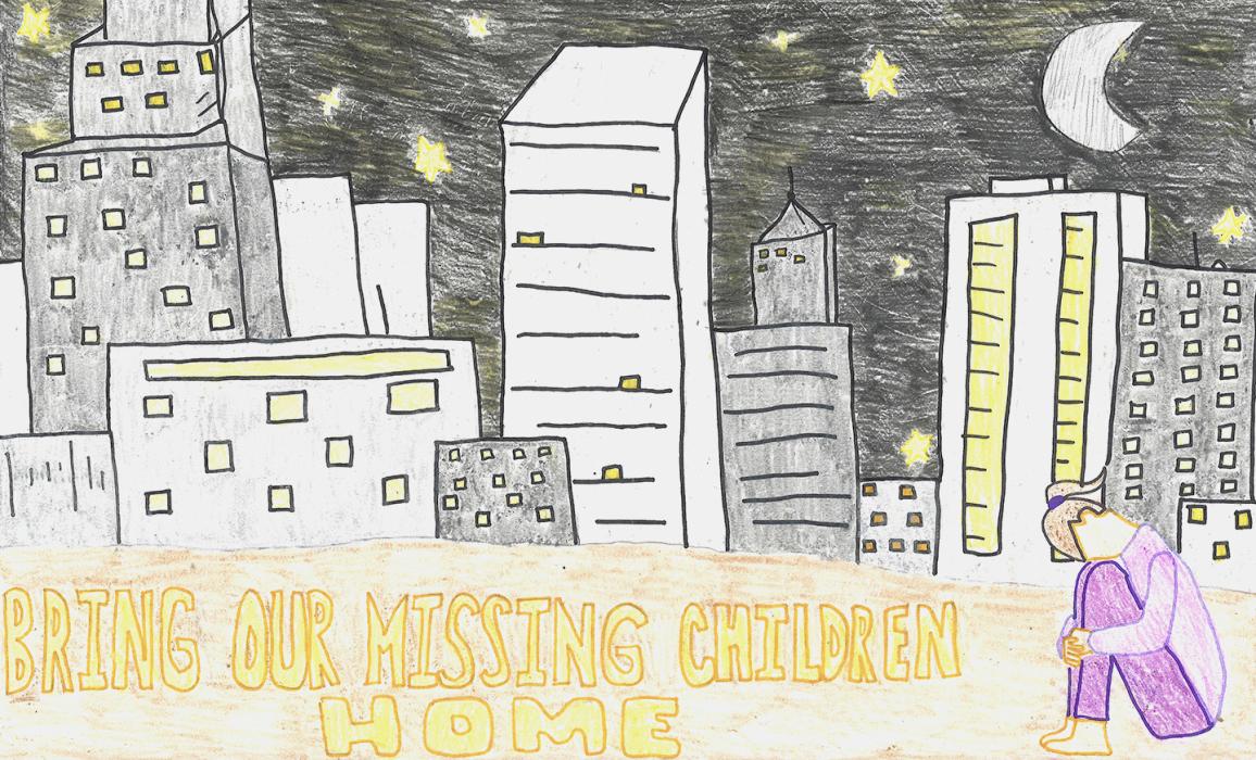 Molly Bracht of West Point placed first in the Nebraska Missing Children’s Day poster contest.