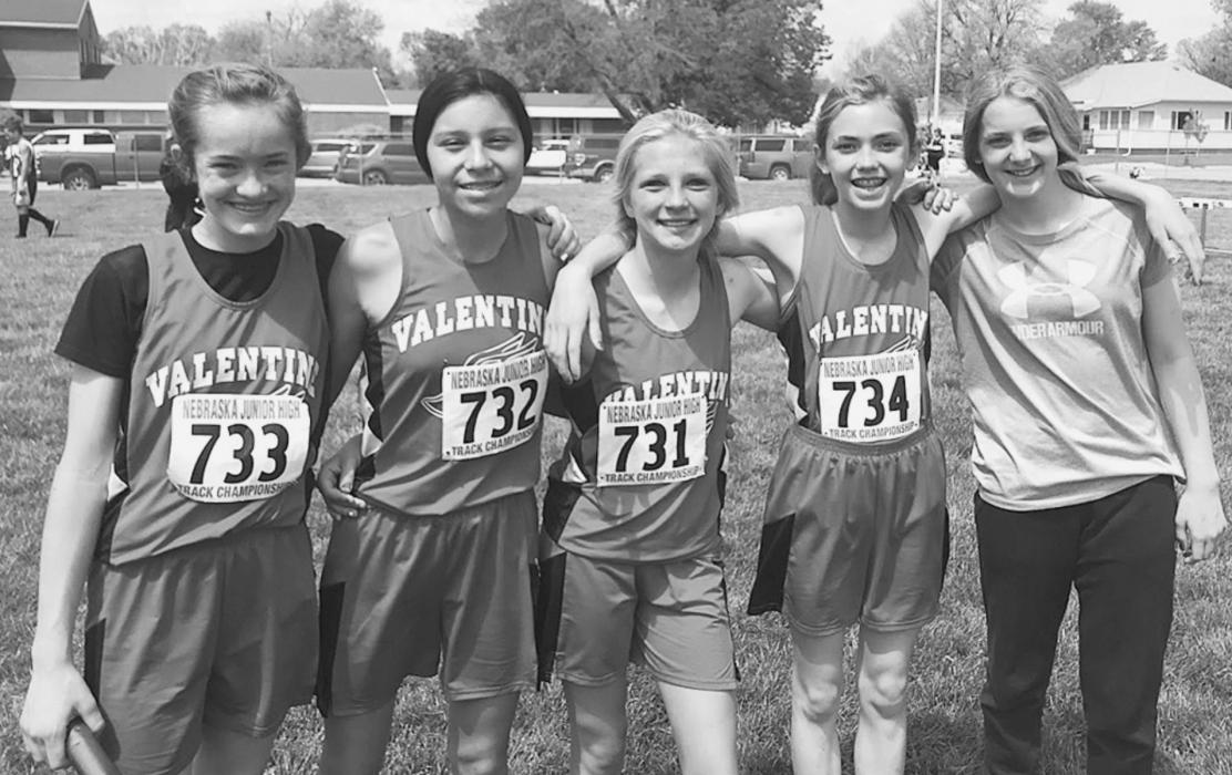 VMS track team breaks two records this season