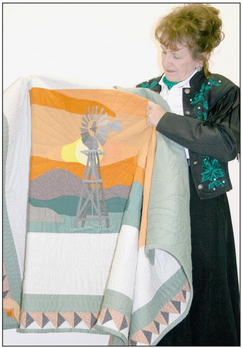 Yvonne Hollenbeck of Clearfield, SD, will be this year’s featured quilter at the annual Bull Bash People’s Choice Quilt Show, February 12.