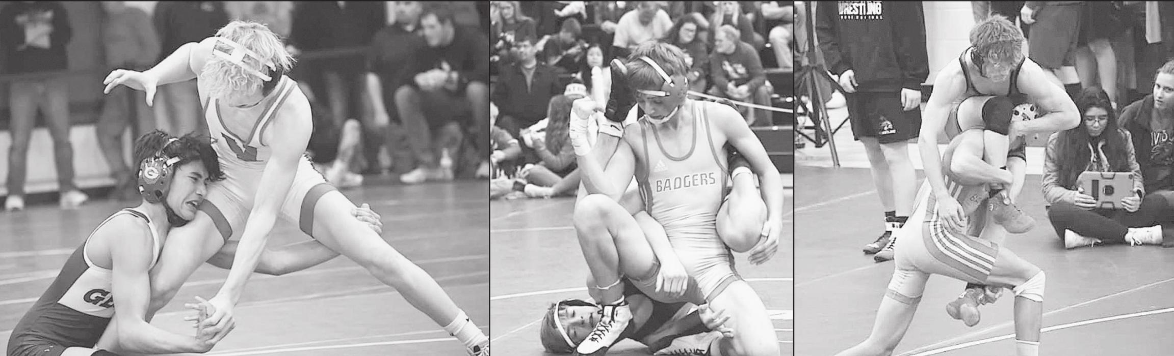 Pictured are from L to R: William Sprenger who took first place; Gavin Sandoz got a fifth place win; and Cody Miller who also got a fifth place win. Photos by DeanNa Fowler