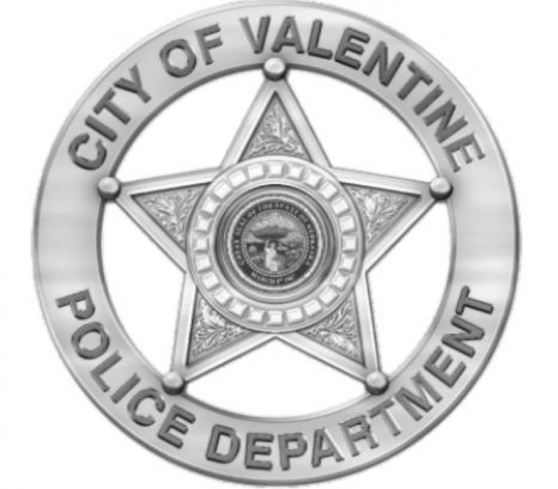 VALENTINE POLICE REPORT