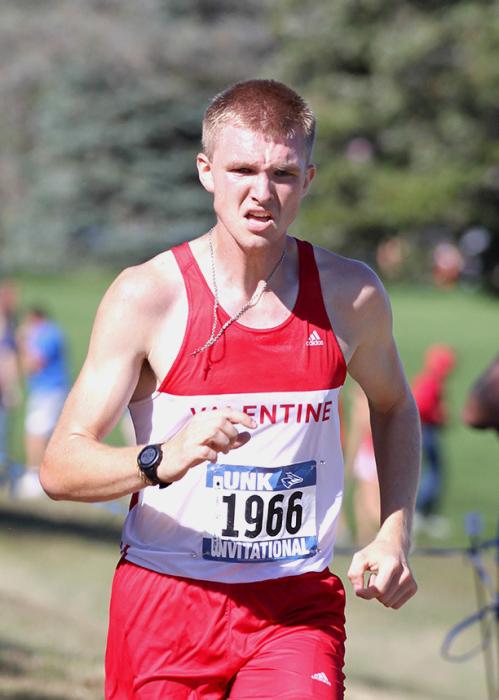 Grant Springer placed sixth at Kearney with 17:52.17. Photos by Amanda Long