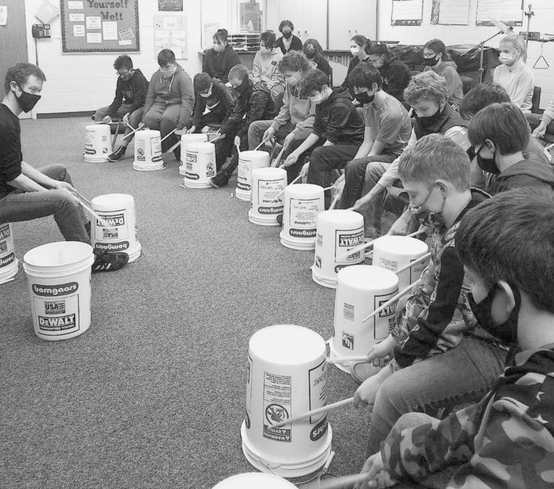 Powers residency creates rhythm and music