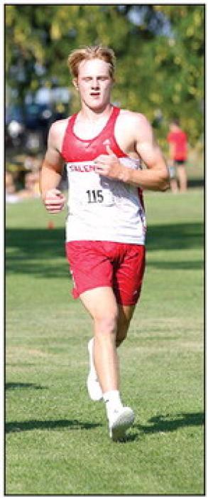 Will Sprenger placed sixth with 19:36.81. Photos by Amanda Long
