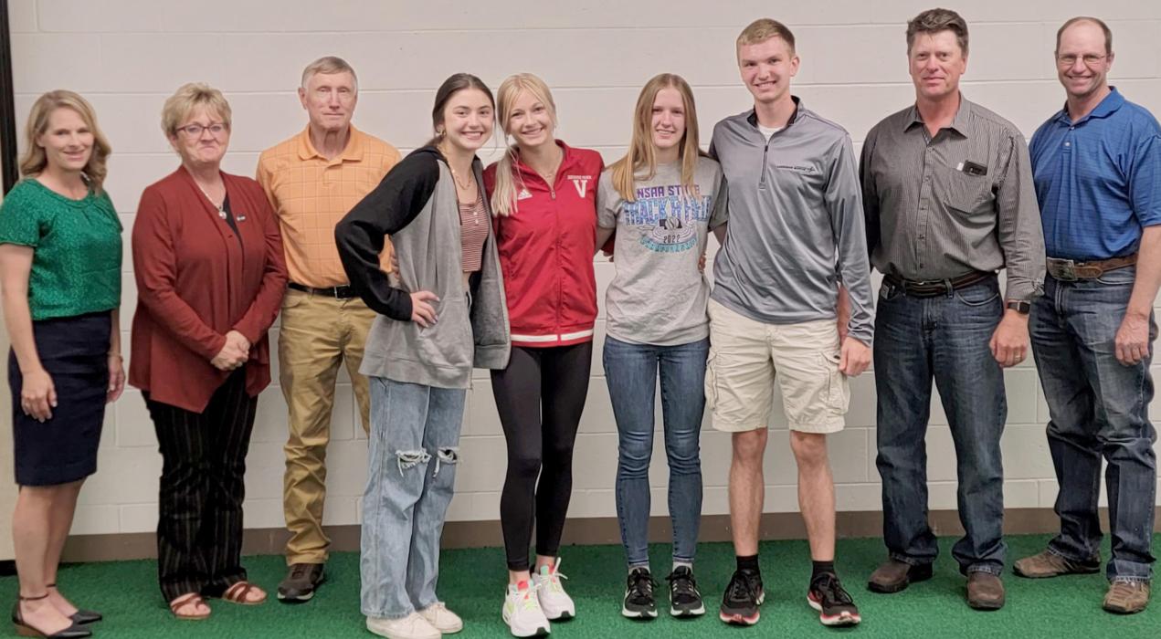 Valentine Community Schools Board of Education congratulates students on activities