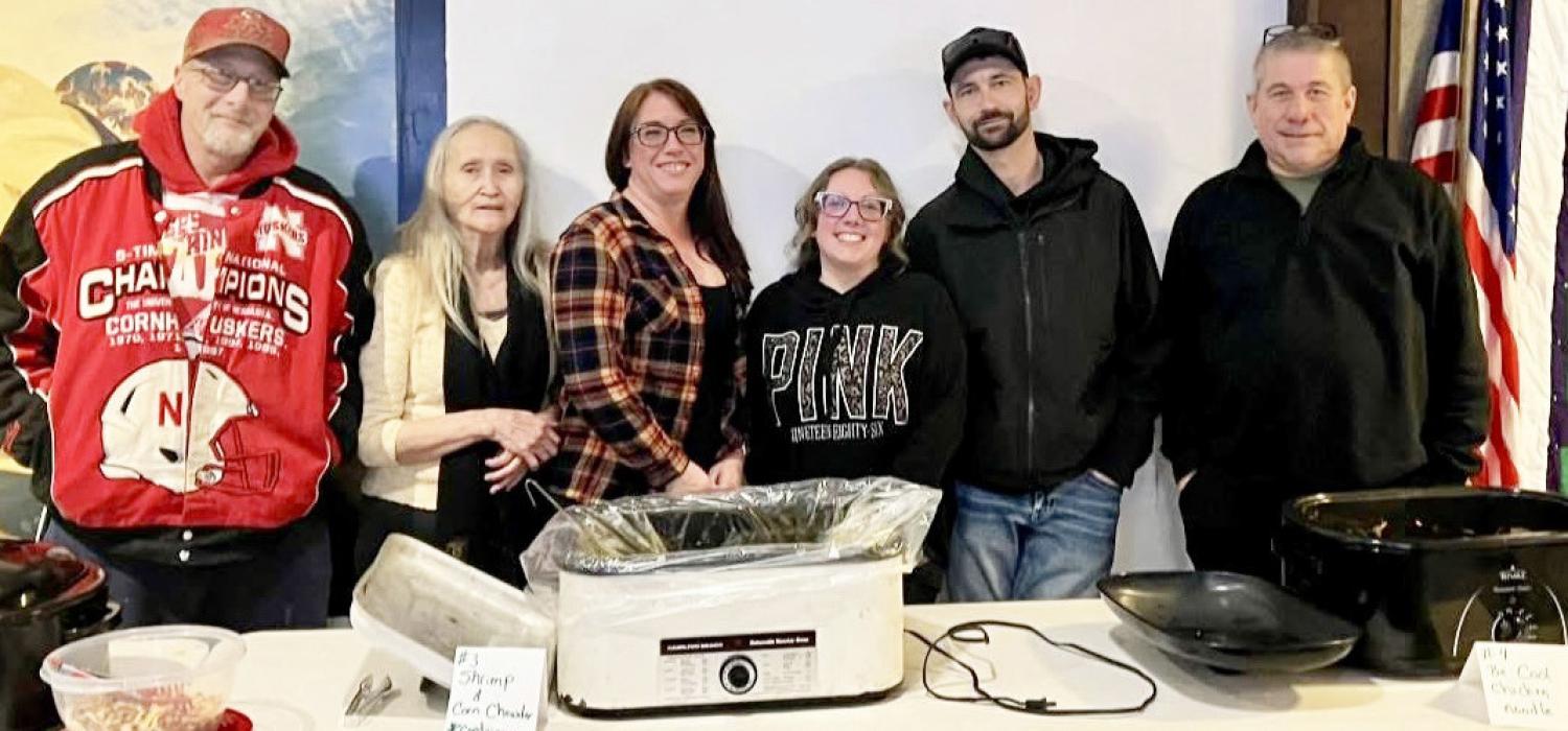 Vets Club soup contest