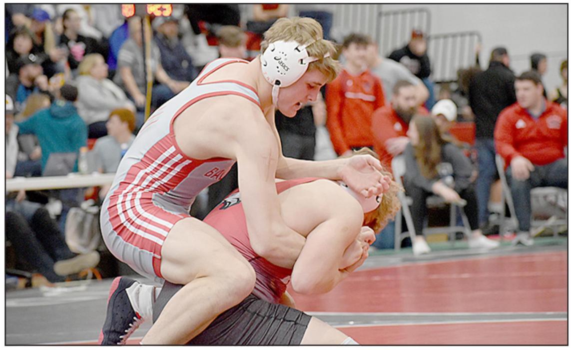 Drake Janssen wrestled at 170# and placed third.