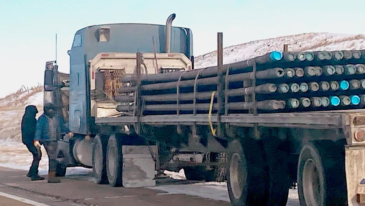 Stranded along Highway 83, the driver was near hypothermic, said Dennis Connot with Nebraska Department of Roads.
