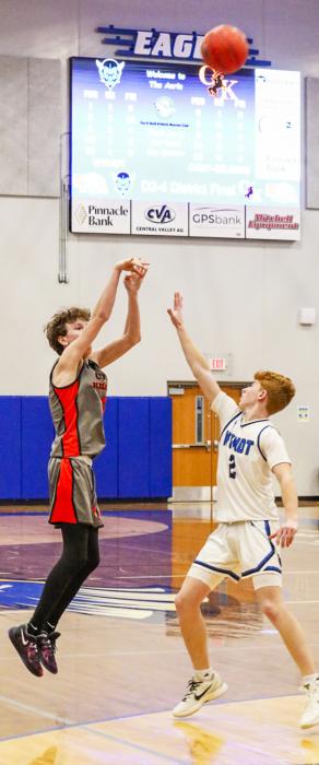 Tristan Fish lets it fly from deep.