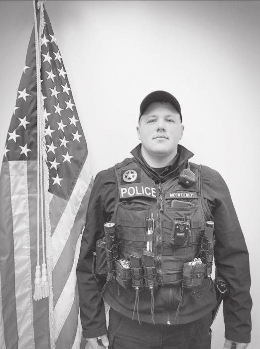 Chief Dana Miller said, “Officer McSweeney is a great asset to our department and community. He brings to the table his experience in the United States Marines and a tremendous ability to communicate with the citizens of Valentine.”