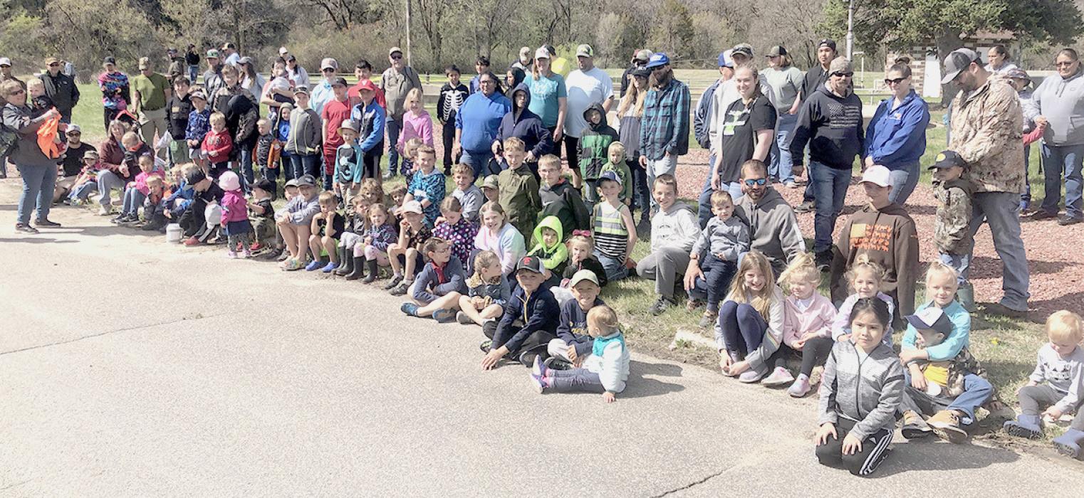 Youth were taught how to catch fish at a recent fishing clinic held at the Valentine Fish Hatchery.