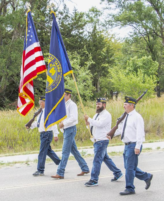 The Cherry County Veterans Color Guard