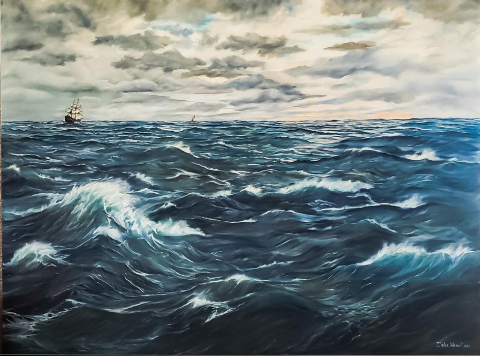 Dixie Hasart is the Sand Painter of the Month