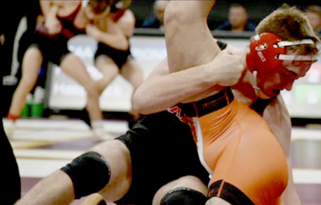 Trevor Burdick wrestled at 138# and went 1-2 at NSAA State.