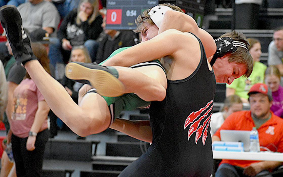 John Fulton placed fourth in the 157# class.