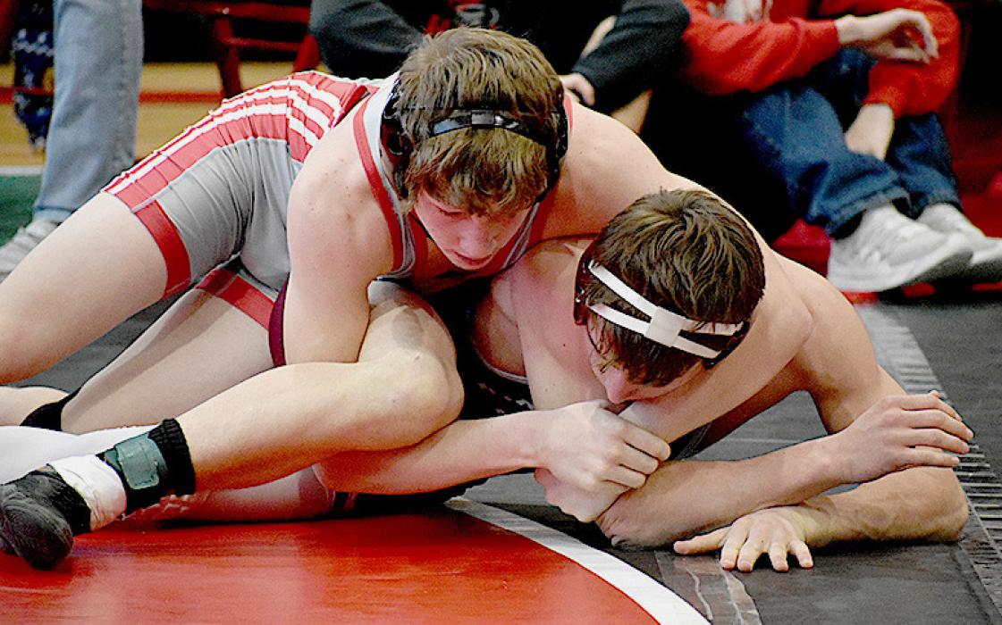 Parker Chavez placed first in the 150# class.