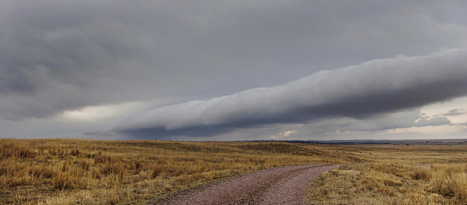 An unexpected roll cloud formed across the Sandhills Friday, April 29, 2022. Nothing came of it except for some much needed rain. In all, 1.23 inches fell that day.