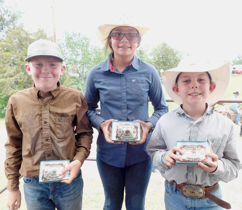Pony Race Winners, Bentley Ford, Shyloe Whipple, TC Ford.