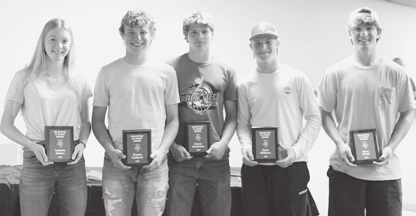 Annual VHS Sports Banquet award recipients