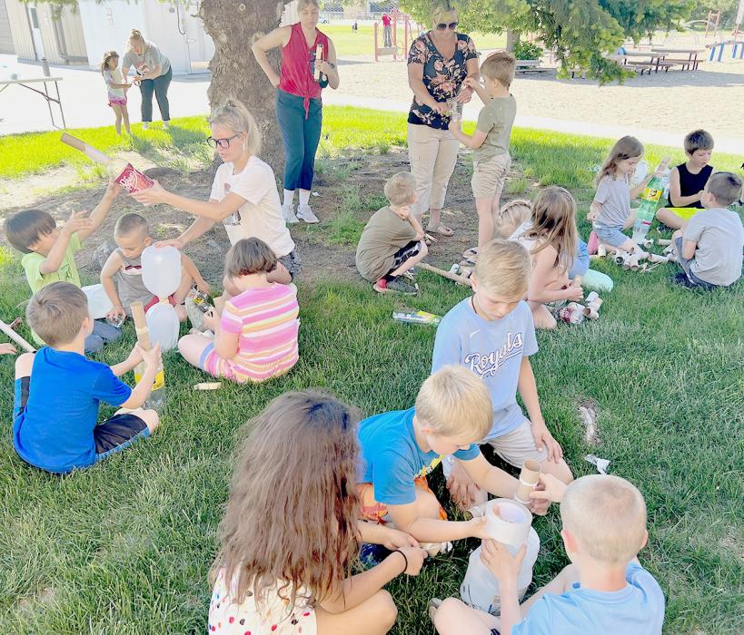 Youth are engaged during the summer months with a Summer of Youth grant.