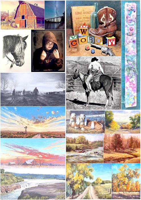 Sand Painters Art Club send works to state art show