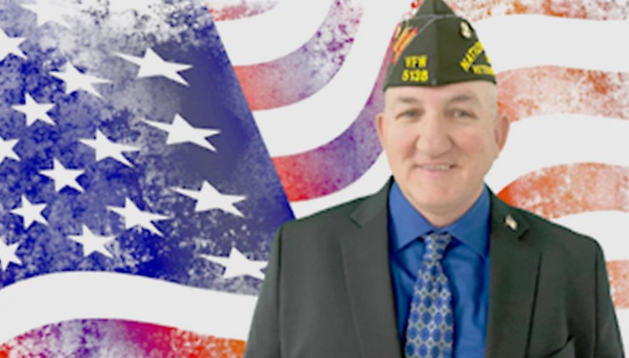 Rex Gallino has been sworn in as the Nebraska Department of Surgeon governs State VFW Programs.