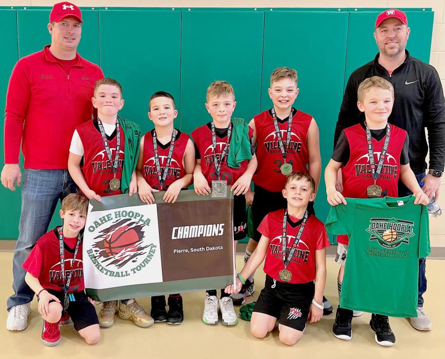 Pictured are, back row, L to R: Allen Daugherty, Evan Moosman, Blake O’Kief, Kade Arganbright, Orion Markley, Trey Benson, and Kurt Arganbrigh.t Front row: Spencer Beebout and Duke Daugherty. Photo by Becky Moosman