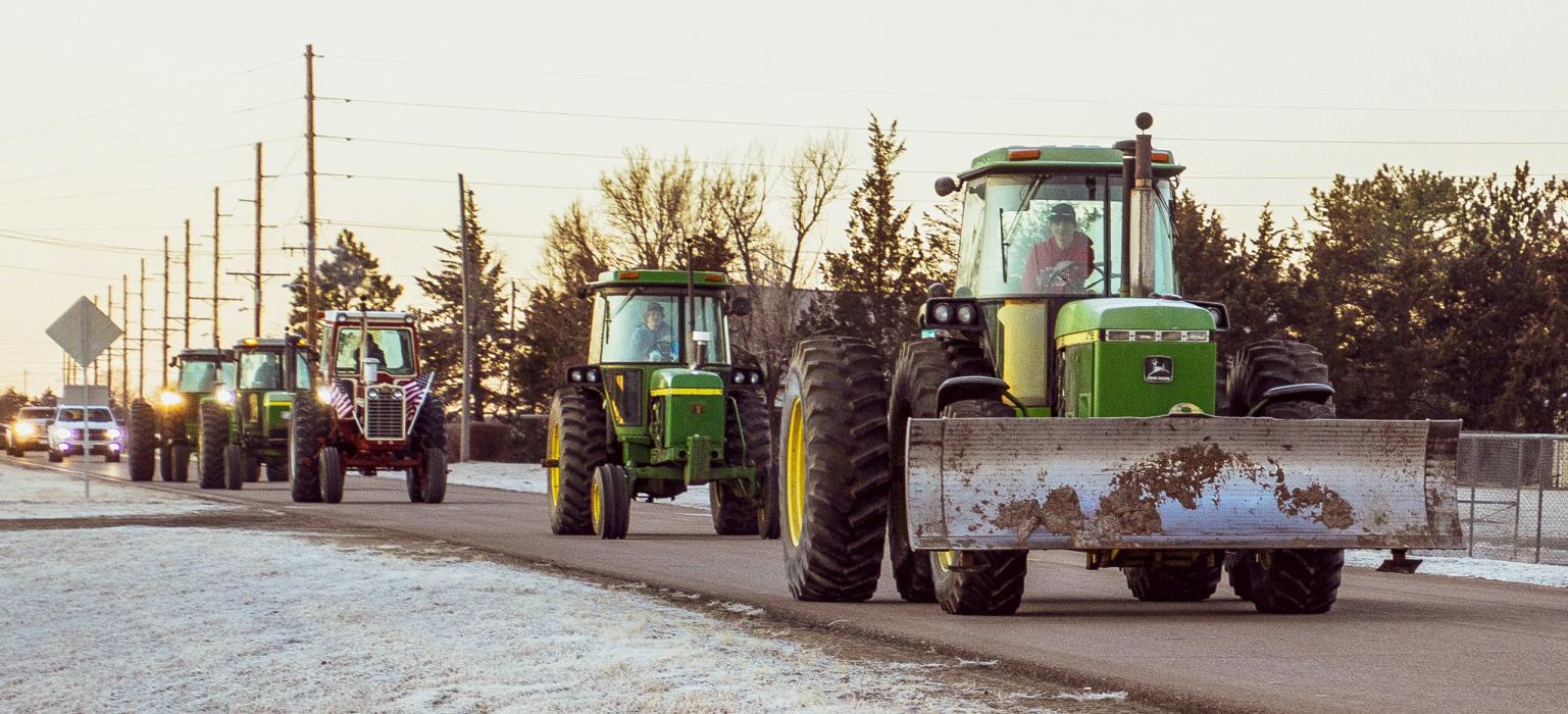 A hum of engines and a heart for agriculture