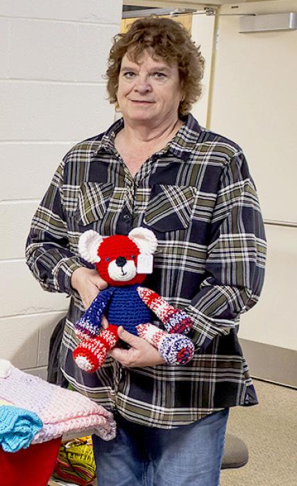 Crafts by Ruth had a lot of wonderfully crochet items for sale at Old West Days. If you missed out, contact her! Great for gift giving.