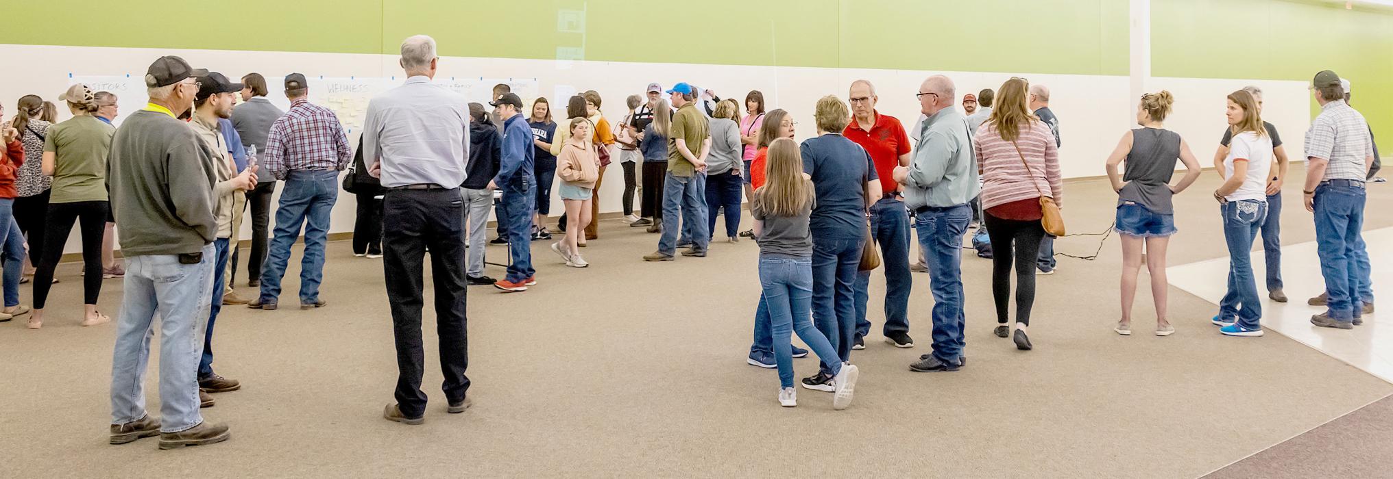 What if the old Shopko building were to become the new community center? The heart of Valentine if you will, where visitors could stop, and kids could play? Photos by Laura Vroman