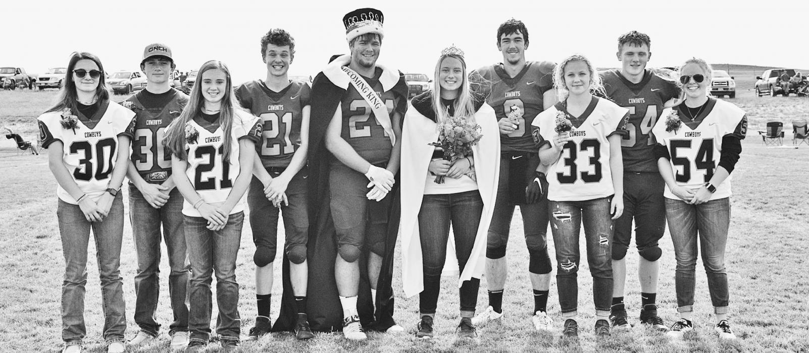 Cody-Kilgore Homecoming royalty crowned!