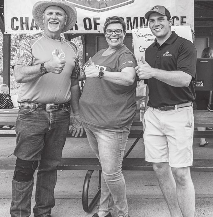 Official judges were from L to R: Mike Burge, Crystal Welliver, and Connor Clanton.