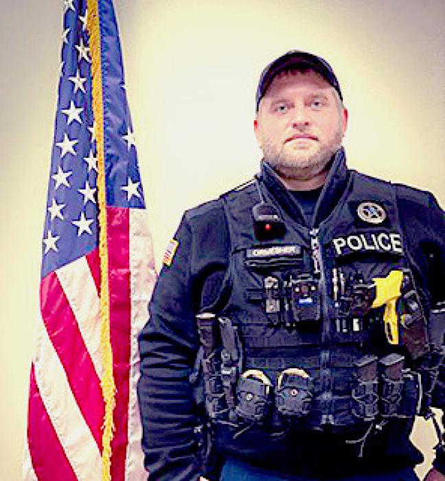 Officer Brandon Ormesher.