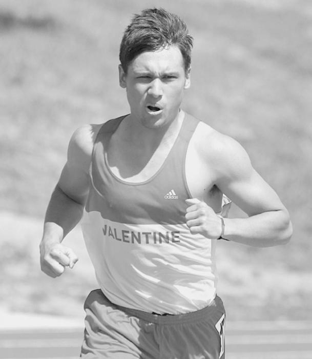 Riece Rivera in the 800 Meter Run.